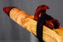 Ponderosa Pine Burl Native American Flute, Minor, High C-5, #L19A (5)
